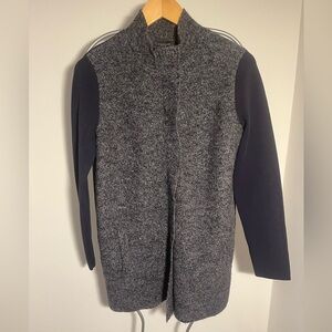 Ann Taylor Wool Panel Coatigan